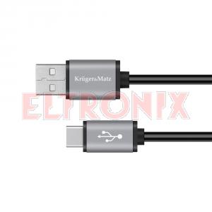 Obraz: PRZEWÓD USB WTA/MICRO USB "C" 1.8m K&M BASIC PREMIUM QUALITY